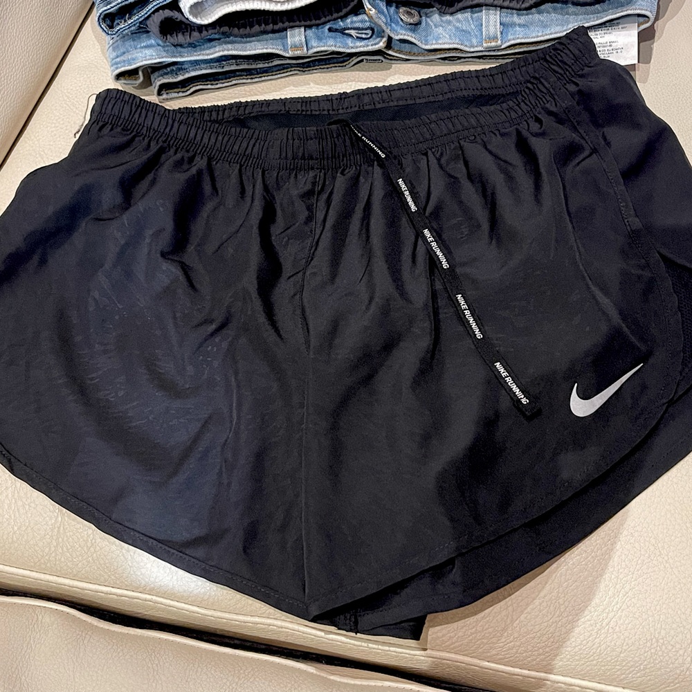 Nike Womens Shorts M  Black Dri-Fit Running Training Workout Ladies
